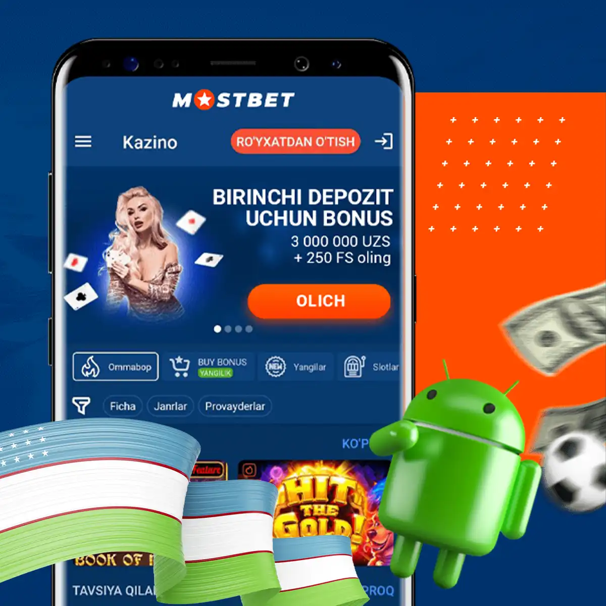 Smartfonga Mostbet ilovasining apk faylini qanday yuklab olish va o'rnatish mumkin?