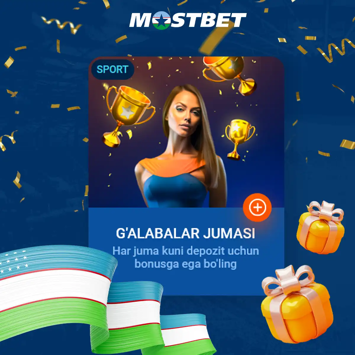 Mostbet-da G'alaba Juma bonusini qanday olish mumkin